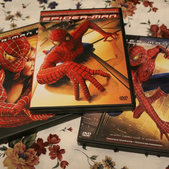 all three toby mcguire spiderman movies - Picture 1 of 2